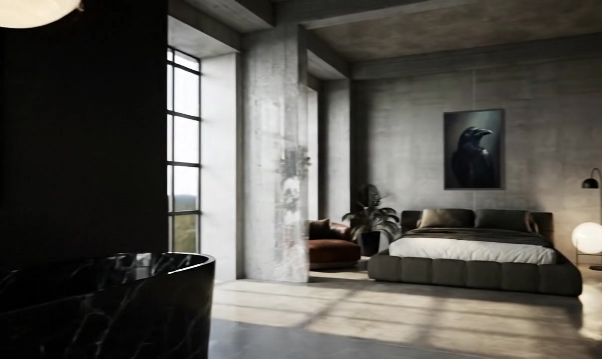 Dark Boho Raben Premium Poster – Mystische Wandkunst in Schwarz & Grau